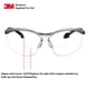 thumbnail image 3 of Gafas de seguridad 3M BX Dual Readers +2.0 con marco plateado/negro, 3 of 6