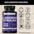 thumbnail image 2 of L - Arginina 1000mg + Citrulina + Beta Alanina + Cafeína (de Guaraná) | Aminoácido Esencial + Citrulina Como Precursor De Óxido Nítrico - Pre Entreno- Pre Workout - Vitaminas Mujer / Hombre - 60 Cáps, 2 of 6