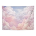 thumbnail image 5 of GOSMITH Pink Cloud Tapestry Colorful Abstract Clouds Natural Landscape Tapestries Wall Hanging for Bedroom Living Room Teen Dorm Indie Decor Poster Blanket, 40x30 Inch, 5 of 7