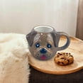 thumbnail image 4 of ChicYu Dachshund Ceramic Mug Funny Dog-Shaped Coffee Cup Cute Drinkware Tea Cup for Home Office Kitchen Coffee Lovers Gift, 4 of 5