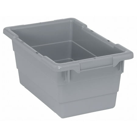 - Cross Stacking Container, Gray, 8