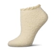 thumbnail image 3 of MeMoi Women's Marshmallow Scalloped-Edge Ultra-Plush Low Cut Sock - Womens - Female, 9-11, Mint, 3 of 11