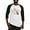 Black/White, variant on CafePress - Floral Violin Baseball Jersey - Cotton Baseball Jersey, 3/4 Raglan Sleeve Shirt