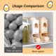 thumbnail image 4 of Dispensador de Huevos Rodantes para Refrigerador con 4 Niveles Que Sostienen 30 Huevos, Organizador de Almacenamiento para Refrigerador, 4 of 8