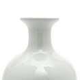 thumbnail image 5 of 12" White Porcelain Vase, 5 of 7