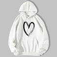thumbnail image 3 of Durtebeua Womens Long Hoodie Long Sleeve Fall Oversized Casual Sweatshirts Jacket with Pocket, 3 of 3