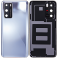 thumbnail image 1 of Esource Parts Huawei P40 Back Cover Glass With Camera Lens Replacement Silver Frost, 1 of 5