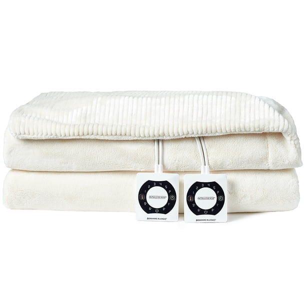 Berkshire Blanket Heated Blanket with Intellisense Cream