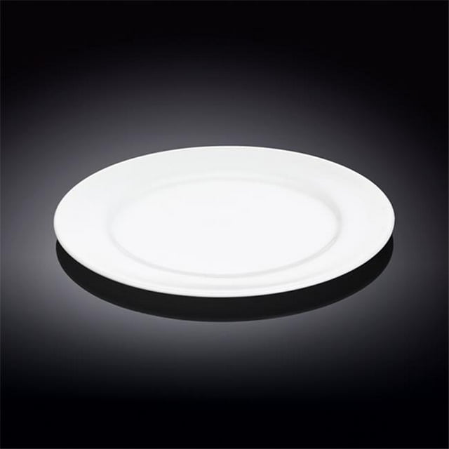 Wilmax 991006 Assiette à Dessert 8 Po&44; Blanc - Pack de 48