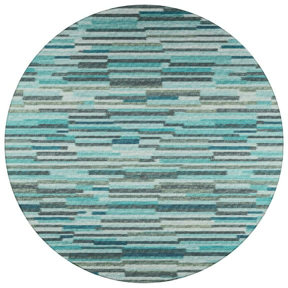 Dalyn Rug Company & Addison Rugs Indoor/Outdoor Sedona SN8 Poolside Washable 6' x 6' Round Rug