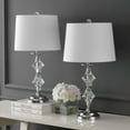 thumbnail image 4 of JONATHAN Y Madison 27.5" Crystal LED Table Lamp, Clear/Chrome (Set of 2), JYL2037A-SET2, 4 of 6