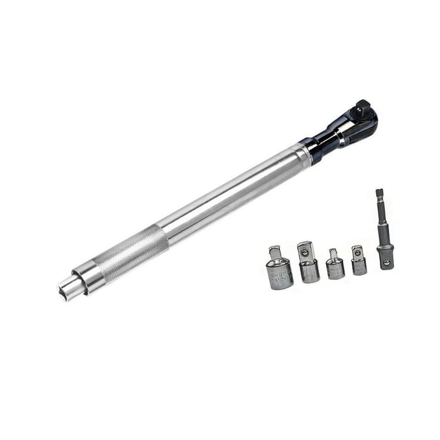Llave de vaso de impacto con extensión de desplazamiento de 1/2", herramienta para mecánicos y talleres de automóviles estilo B