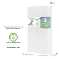 thumbnail image 4 of Evolur Sleep Comfort Lite Plus with Natural Fiber Crib & Toddler Foam Mattress, 4 of 16