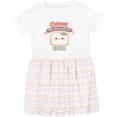 thumbnail image 3 of Inktastic Marshmallow Girls Toddler Dress, 3 of 5