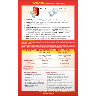 Buy Aunt Jemima Original Complete Pancake Waffle Mix 80 Oz Online In Ghana 22055192