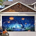 thumbnail image 3 of Decoraciones de Fiesta de Halloween Decoración de Fondo de Garaje de Halloween Paño Colgante Decoración de Partido Personalizada Tapicería Paño Colgante Decoraciones de Halloween, 3 of 4