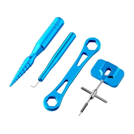 YIEMEEN Aluminum Alloy Fishing Reel Repair Tool Including Bearing Extractors And Wrench