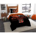 thumbnail image 1 of The Northwest 1NFL862000002RET NFL 862 Bengals Draft Comforter Set, Twin, 1 of 1