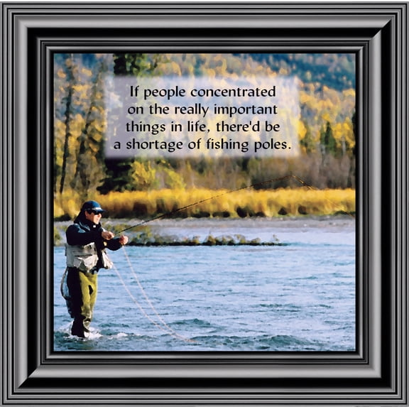 Fly Fishermen Prayer, Fishing Gifts,  Beach, Boating or Fishing Decor, 10x10 8509