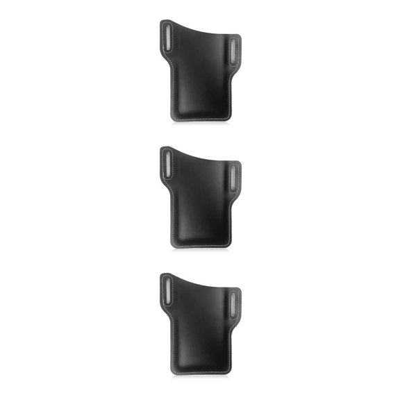 Eigraketly Cinturón de cintura para hombre, estuche de almacenamiento para teléfono móvil de PU, paquetes de regalos, billetera para ciclismo Type1 NO1