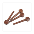 thumbnail image 1 of Piano Mahogany Pegs with Fish Eyes 12 Pack Mahogany Pegs String Button Musical Instrument Accessories, 1 of 7