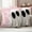 Pink, variant on Halloween Outdoor Waterproof Pillow Covers, Cartoon Funny Error Ghost Pink Decorative Square Throw Pillowcase Sofa Cushion Sham for Patio/Couch/Chair, 16"x16" 2 Pack