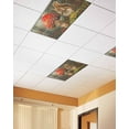 thumbnail image 2 of Fluorescent Light Covers for Ceiling Lights 2 Pack, Mushroom Squirrel Magnetic Ceiling Light Covers 2x4 Feet for Classroom Office School, Vintage Mushroom Botanical Overhead Drop Ceiling Light Shade, 2 of 7