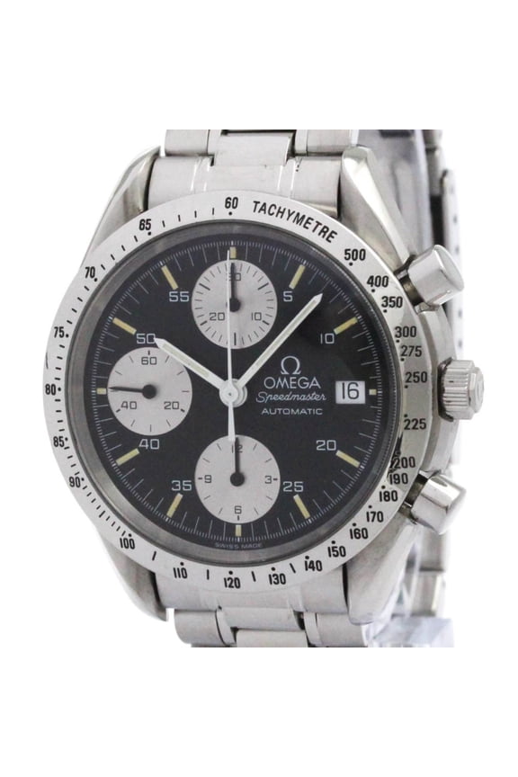 Pre-Owned OMEGA Speedmaster Date Steel Automatic Mens Watch 3511.50 Polished