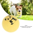 thumbnail image 4 of Squeaky Dog Toys, Cute Panda Pattern Squeaky Feature Pet Toy Balls Safe  Material Latex Squeaky Dog Toy Balls For Providing Fun Training And Exercise, 4 of 8