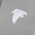 thumbnail image 4 of Women's Antigua  Gray Atlanta Falcons Figure Half-Zip Sweatshirt, 4 of 4