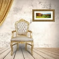 thumbnail image 3 of Hausenflock, Alan 32x13 Gold Ornate Wood Framed with Double Matting Museum Art Print Titled - Rolling Autumn Hills I, 3 of 4