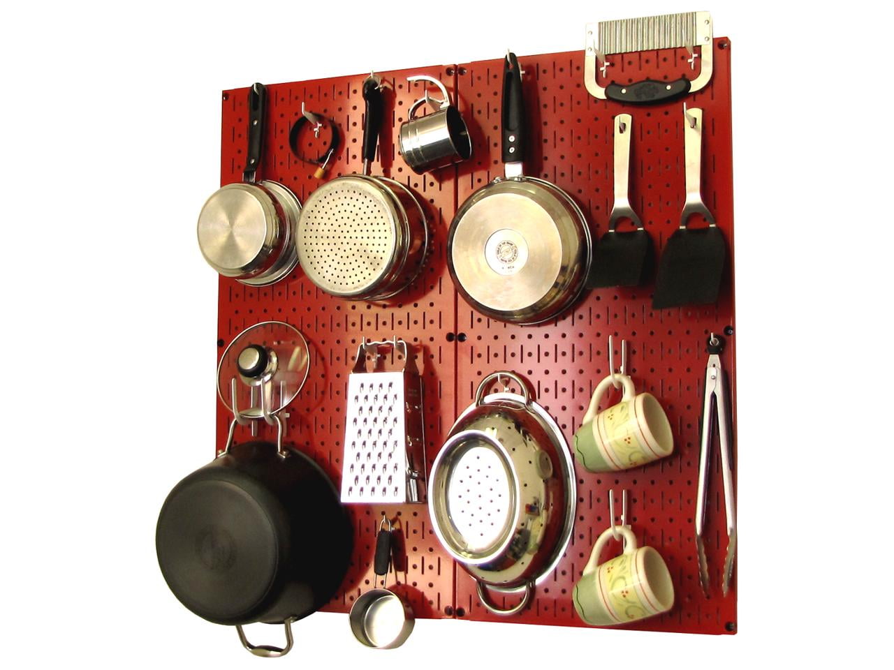 wall control kitchen pegboard