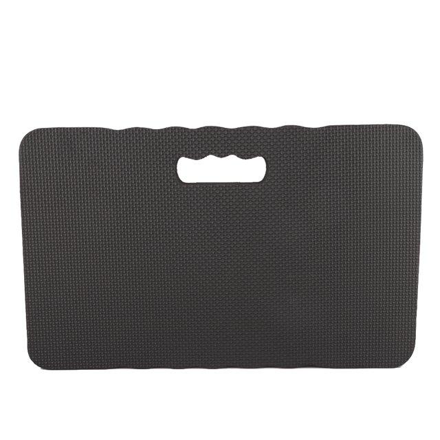Forma de onda EVA Garden rodillera rodilla Mat Protector para jardinería Yoga Ejercicio (Negro)