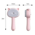 thumbnail image 6 of Guiexla Cat Steam Brush Rechargeable Self Cleaning Cat Hairbrush for Shedding Cartoon Design Spray Massage Comb Pet Long Handle Grooming Tool, 6 of 8