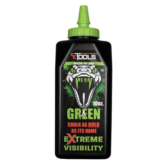 Tiza de Marcado CE TOOLS Mean Green® 283,5g Visibilidad Extrema