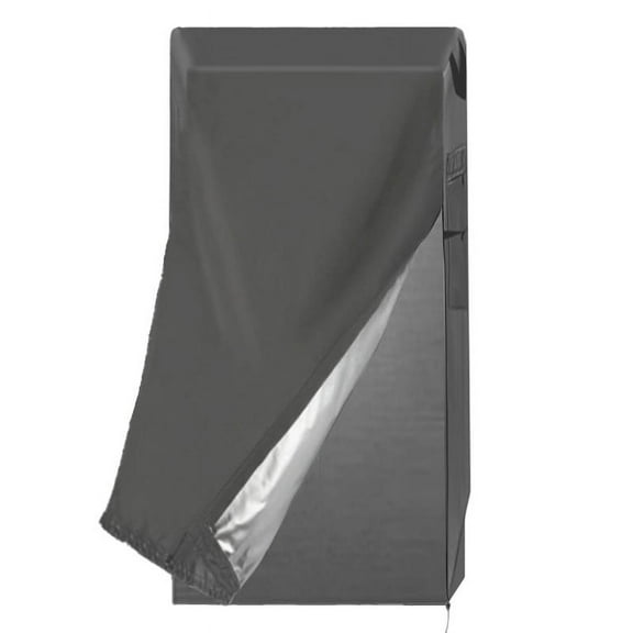 Gray 210D Refrigerator Cover Waterproof and Dustproof Cover Refrigerator Cover