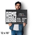 thumbnail image 4 of Game Console Repair Vinyl Decal 12 Inch x 16 Inch Weatherproof Heavy-Duty Adhesive Backing | Xbox, PlayStation, Nintendo Fixes, Expert Service | Made in USA, 4 of 6
