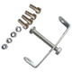 thumbnail image 3 of Bicicleta -adaptador de soporte de la rack con tornillo, hardware fuerte para la rejilla trasera de la bicicleta, kit de ensamblaje del conector en fo, 3 of 8