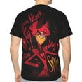 thumbnail image 5 of Unisex Hazbin Hotel 3d Graphic Print Shirts For Mens Womens Casual Short Sleeve Tee Shirts Top, 5 of 7