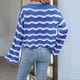 thumbnail image 5 of Traje de Baño de Crochet para Mujer, Vestido de Tejida, para Vacaciones, Verano 2025 Azul L, 5 of 10