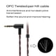 thumbnail image 2 of JCALLY EP01 Auriculares con cable de 3,5 mm Auriculares de música de cabeza plana Inteligente, 2 of 8