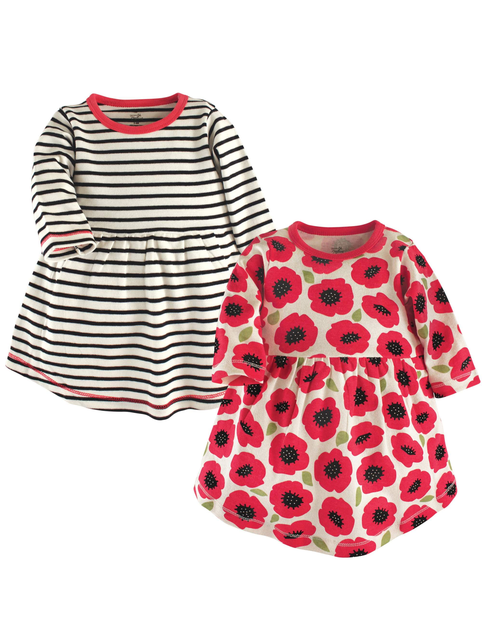 Touched by Nature - Touched by Nature Toddler Girls Organic Cotton Long ...
