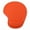 Orange, variant on Solid Color Optical Trackball PC Thicken Mouse Pad with Wrist Support, Comfort Laptop Notebook Mouse Mice Pads Mat
