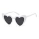 thumbnail image 1 of Heart-shaped Sunglasses for Women - Trendy, Retro Glasses, 1 of 5