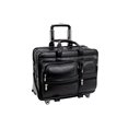 thumbnail image 2 of McKlein Clinton P Series Laptop Rolling Briefcase, Black Leather (88445), 2 of 3