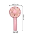 thumbnail image 2 of Portable Fans Desk Fan Small Portable Desktop Fan Strong Airflow Quiet For Office/Room/Travel, 2 of 9