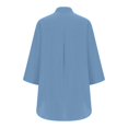 thumbnail image 5 of Linen Shirts for Women Summer Long Sleeve Button Down Blouses Lightweight Gauze Loose Casual Fashion Clothes, 5 of 6