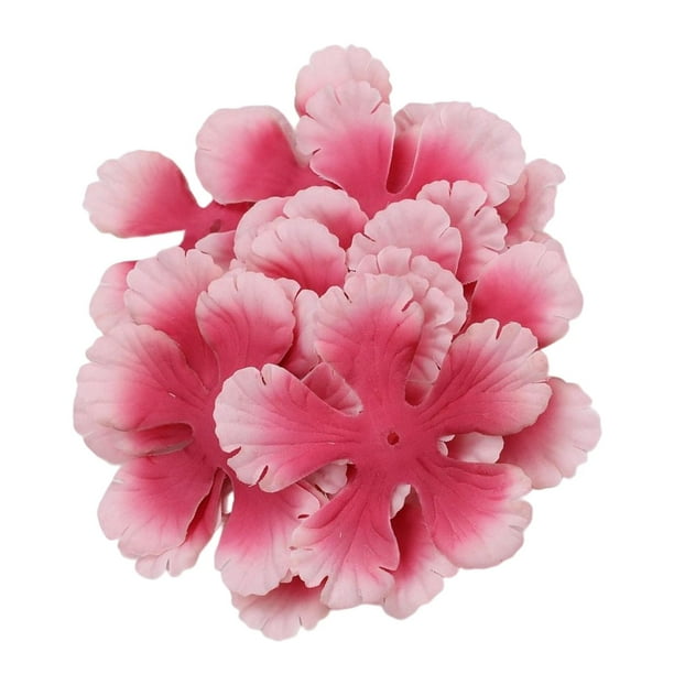 Pétalos artificiales románticos para decoración de bodas, pulseras para manualidades DIY rosa y rojo