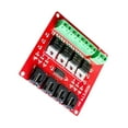 thumbnail image 3 of 4 - Botón MOSFET 4 de Del Módulo Del Interruptor Del CH para El Bricolaje Cola Placa del módulo de conmutación, 3 of 3