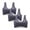 Gray, variant on Idoravan Sports Bras for Women Plus Size Women Lady Lace Gathered Bra Plus Size Sports Bra Underwear Yoga Hollow Out Bra Cup XXXXXL